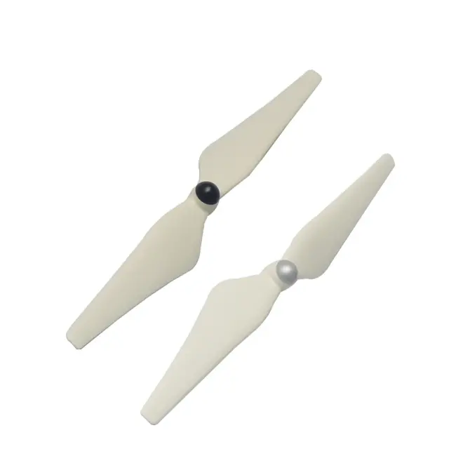 10x3.8 Self Locking Propeller Set - White - 1