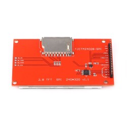 2.8inç SPI Dokunmatik TFT Ekran Modülü - 240x320 Piksel, ILI9341 - 4