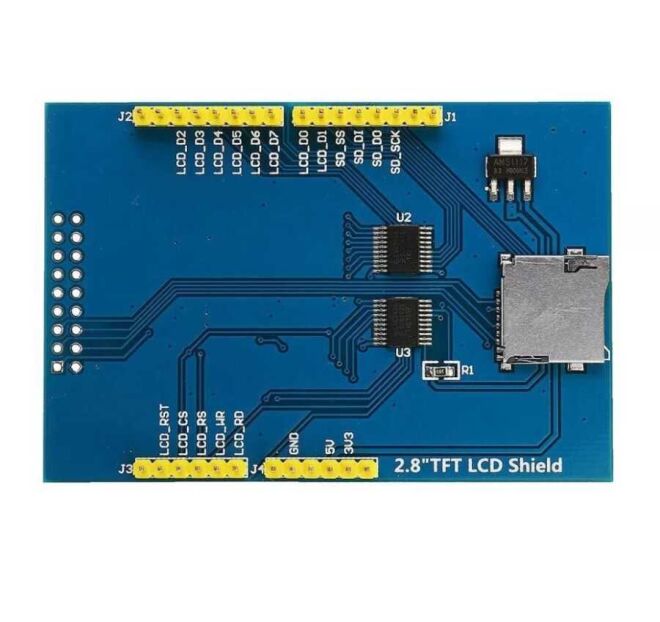 2.8inch SPI Touch Screen Module - TFT Interface 240x320 Pixels - 2