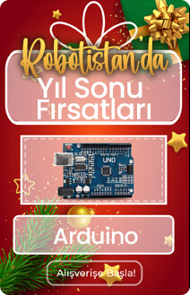 Arduino Ürünlerinde Yıl Sonu Fırsatları - Banner