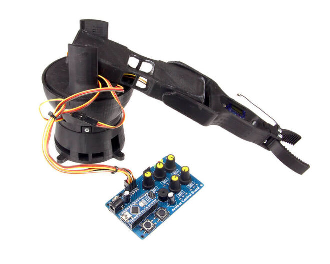 ARMBOT Arduino Akıllı Robot Kol Kiti - Montajlı - 4