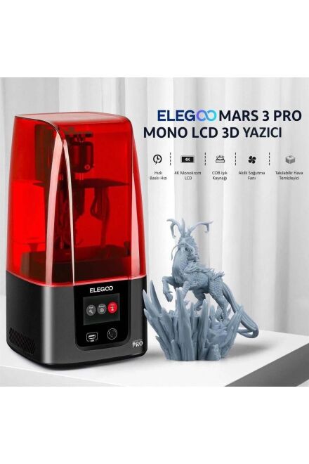 Elegoo Mars 3 Pro 3D Printer - 3