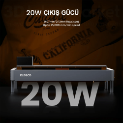 Elegoo Phecda Laser Engraver and Cutter (20W) - Pack 2 - 3