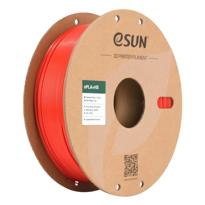 Esun Hyper Speed Kırmızı ePLA Filament - 1 Kg - 1