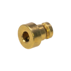 Flanged Stainless Brass MK8 Extruder Gear - 5mm 3mm - 3