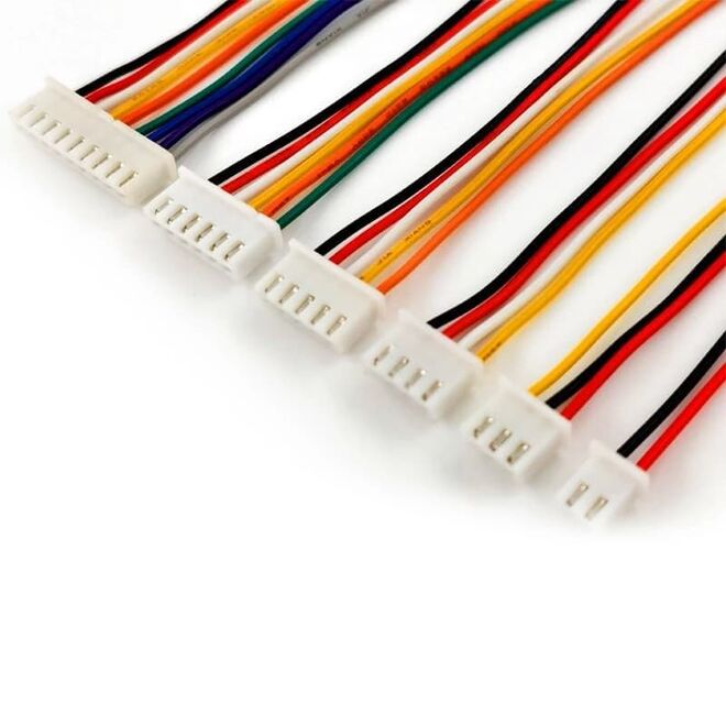 JST-XH 2.54mm 5 Pin Single Core Connection Cable 26AWG 20cm - 1