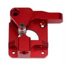Metal MK8 Extruder Parts - Right and Left - Red - 1