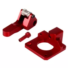 Metal MK8 Extruder Parts - Right and Left - Red - 3