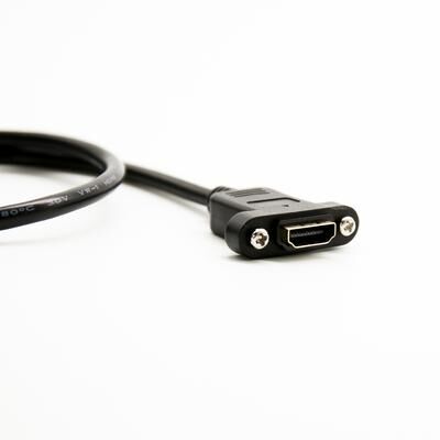 Panel mount HDMI Cable - 30 cm - 3