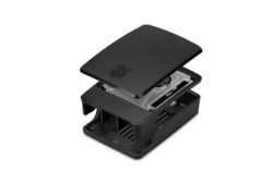 Raspberry Pi 5 Lisanslı Kutu - Siyah 
