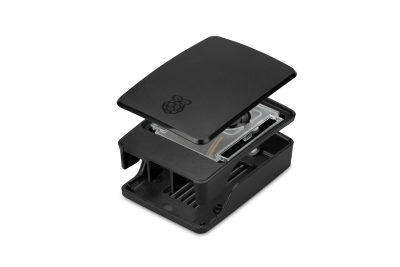 Raspberry Pi 5 Lisanslı Kutu - Siyah - 1