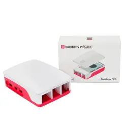 Raspberry Pi 5 Licensed Box - Red White - 2