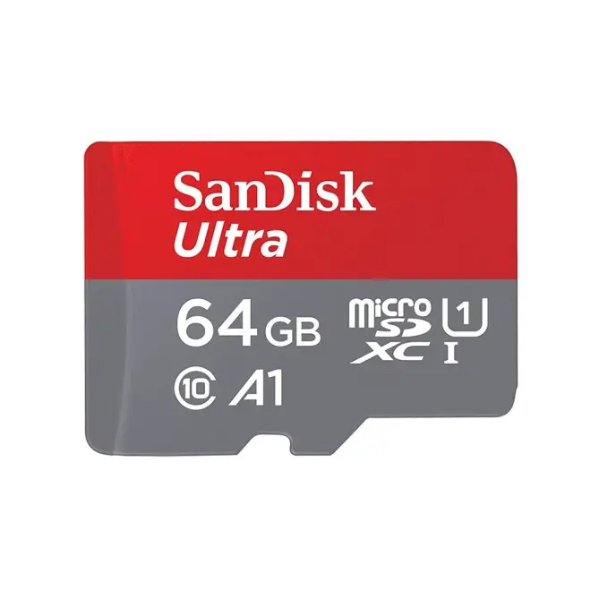 SanDisk 64GB microSD Card Class10 - 98MB/s - 1
