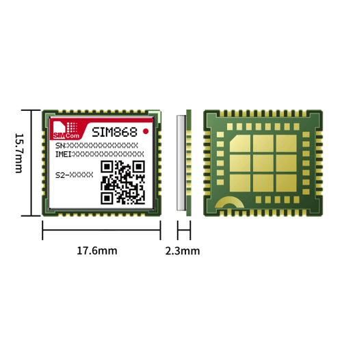 Sim868 GSM GPRS Module - 1