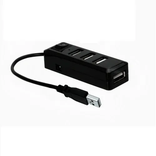 USB Hub - 3lü - Mini USB (A) (Dahili Güç Anahtarı) - 1